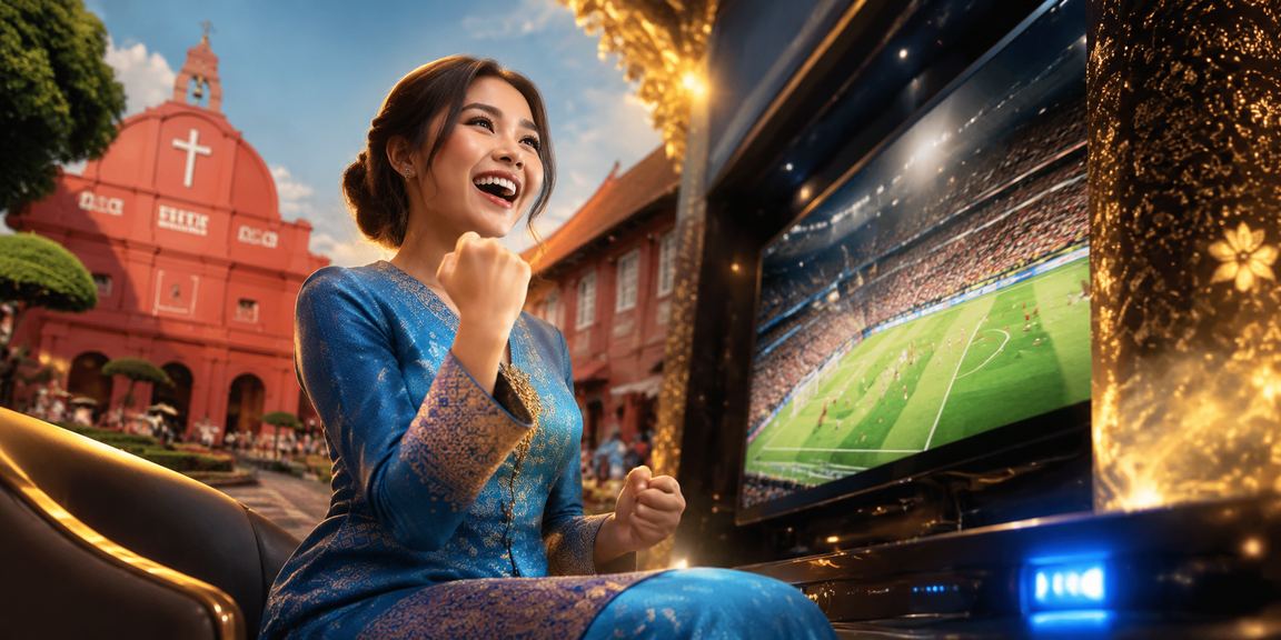 Pengguna Melaka dalam pakaian baju kurung melakukan deposit MYR pertama melalui op11